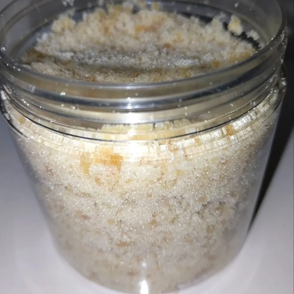 Hand crafted Vanilla Brown sugar emulsified sugar scrub 6oz